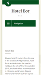 Mobile Screenshot of hotelbor.hr